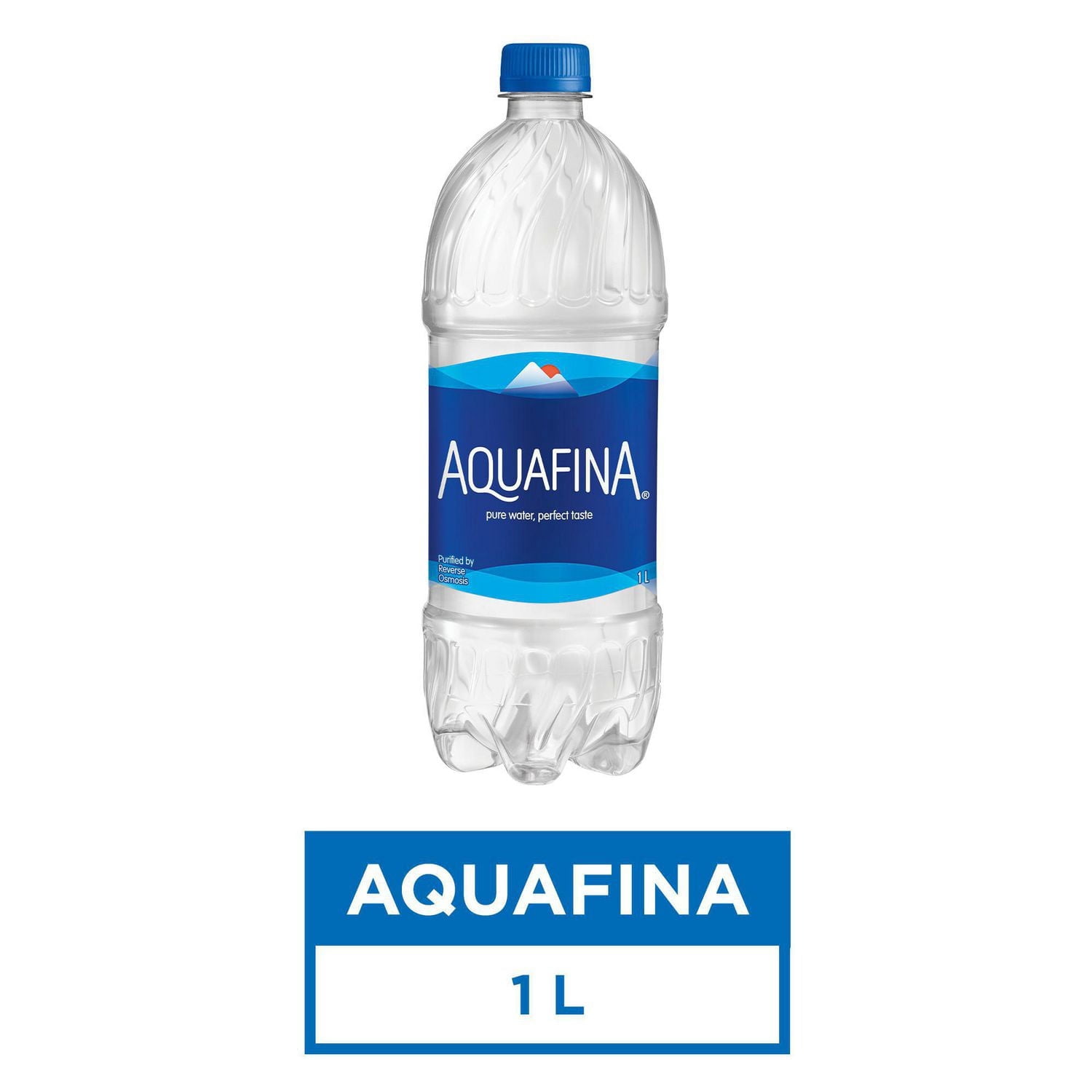 Aquafina Purified Water 1L, Bottle