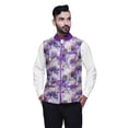 thumbnail image 1 of Atasi Feather Printed Wedding Jackets For Men Nehru Jacket Waist Coat For Wedding & Festive Season-Medium, 1 of 4
