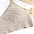 thumbnail image 4 of Soutien-gorge Sans Fil Maternité Sans Couture Fermeture avant Allaitement avec Coussinets, 4 of 5