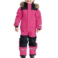 thumbnail image 1 of JMYHOAM Snow Suits Enfants Filles Garçons Combinaisons de Neige Colorées Combinaisons de Ski Manteaux Combinaisons d'Hiver, 1 of 2