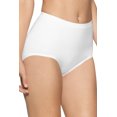 thumbnail image 2 of Hanes X204 Bali Seamless Firm Control Brief 2-Pack 2XL 2 Soft Taupe Ivory, 2 of 3