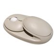 thumbnail image 1 of TFixol Souris Bluetooth Sans Fil à Trois Modes avec Miroir de Maquillage Magnétique, Recharge USB-C, 3 Niveaux de DPI Réglables, Batterie Intégrée, Couleur Kaki, 1 of 6
