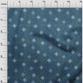 thumbnail image 2 of oneOone Silk Tabby Royal Blue Fabric Geometric Texture Craft Projects Decor Fabric Printed By The Yard 42 Inch Wide, 2 of 4