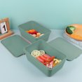 thumbnail image 1 of Boîte à Lunch Portable, Contenant de Rangement pour Aliments avec Couvercle, Contenant de Préparation des Aliments Étanche, Réutilisable et Compatible Lave-Vaisselle, pour la Maison, le Bureau, l'École et les Pique-Niques, Matériau ABS, 1 of 7