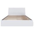 thumbnail image 3 of Nexera Aura 3 Drawer Storage Bed and Headboard, White, 3 of 5