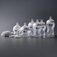 thumbnail image 3 of Tommee Tippee Natural Start Grow with Baby Bottle Set, 5oz, 9oz & 11oz Baby Bottles, Slow, Medium & Thicker Flow Breast-Like Nipples with Anti-Colic Valves, Removable Bottle Handles, Self-Sterilizing, 3 of 6