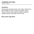 thumbnail image 4 of Butcher's Selection Stampede Hot Dogs, 10 pack, 900 Grams (Refrigerated), 4 of 5