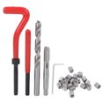 thumbnail image 3 of Kit de Réparation de Fil à Main 25 Pcs, Kit de Réparation de Filetage M8, Matériaux en Acier Courants pour Réparation Traitement des Machines Traitement des Trous, 3 of 8