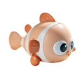 thumbnail image 3 of Windup Fish Bathtub Toy Bathtime Gift Clockwork Swimming Water Toy for Kids Brown, 3 of 9