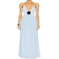 thumbnail image 1 of Robe Élégante à Fleurs pour Femmes, Dos Nu, Longue Robe de Soirée, 1 of 5