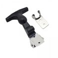 thumbnail image 1 of koolsoo 2xAuto Couvercle du Moteur Hasp Hasp Hotte Verrous Ensemble pour Camions Ferme Machinary XS Acier Inoxydable, 1 of 1