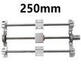 thumbnail image 1 of Horizontal 150/250/350mm T8 Dual Lead Screw Rod Linear Rail Support Guide Set, 1 of 1