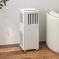 thumbnail image 1 of 8000 BTU Portable Air Conditioner, Cooling Fan Dehumidifier, Energy Efficient 2 Speeds Quiet Operation, Remote Control, Window Exhaust Kit, 24h Timer, Cools up to350 Sq. Ft, 1 of 6