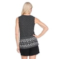 thumbnail image 3 of Iyla Women's Border Printed Top, 3 of 6