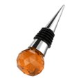 thumbnail image 2 of WIFKLSIIPG Bouchon de Bouteille Pétillante en Acier Inoxydable Diamant Champagne Mer (Orange), 2 of 4
