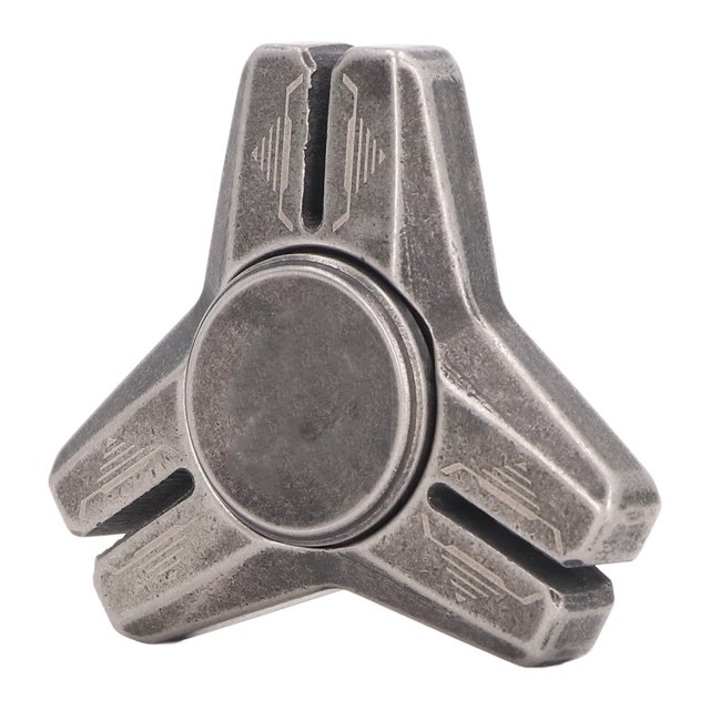 Triangular Structure Fingertip Gyroscope, Smoothing Rotating Metal Decompression Toy, Portable And Lightweight, Perfect Gift, Easy To Play, Stand Out From The Crowd
