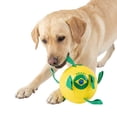 thumbnail image 2 of One Paw, Soccer Tug Ball Toy, Unisex, Interactive, Team Brazil, for Dogs, 2 of 7