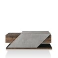 thumbnail image 3 of Bowery Hill Modern Wood Coffee Table in Reclaimed Oak, 3 of 10