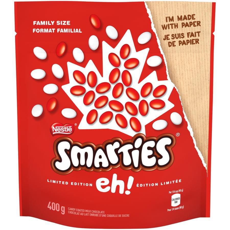 Smarties Canada Candy Coated Milk Chocolate