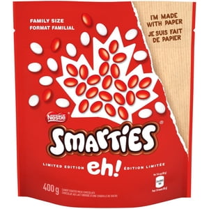 Smarties Canada Candy Chocolat de lait enrobé
