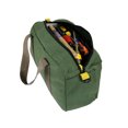 thumbnail image 3 of mmirethe Canvas Tool Bag With Shoulder Strap Solid Base Heavy Duty Storage Toolbag green 12 inch, 3 of 6