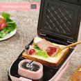 thumbnail image 3 of Mistaha Waffle Plates 14*14cm Black Style D for Waffle Maker type3003, 3 of 8
