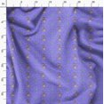thumbnail image 3 of Soimoi Purple polyester Crepe Fabric Arrow & Reindeer Kids Print Fabric by the Yard 52 Inch Wide, 3 of 6