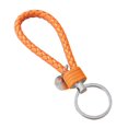 thumbnail image 1 of lionlar Father's Day Gift Dad Gifts from Son Daughter Simple PU Key Rings Car Keychain orange, 1 of 9