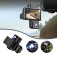 thumbnail image 1 of RKSTN (Inside The Car + Behind The Car + in Front of The Car) 3-Inch Driving Recorder with Three High-Definition 1080P WiFi Infrared Night Vision Ultra-Wide-Angle Three-Lens Car Recorder S9 A, 1 of 8