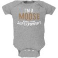 thumbnail image 1 of I'm A Moose What's Your Superpower Soft Baby One Piece, 1 of 1