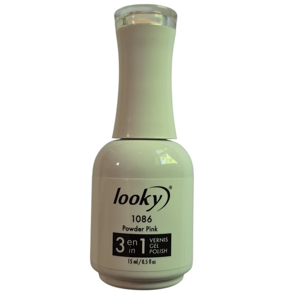 Looky Vernis Gel 3-en-1 #1087 Jaune Beurre (Collection Macaron) – 15 ml UV/LED Ge