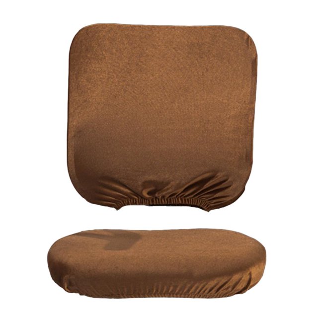 GROWTH TANK 1 Ensemble Housse de Couette en Velours Moderne Extensible pour Salle à Manger, Brun Extensible