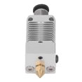 thumbnail image 3 of Metal Hotend Kit, Aluminum Alloy Shell Wear Resistant 3D Printer Extruder Head Fast Cooling With 0.4mm Nozzle For ABS Nylon Filaments Red,Silver, 3 of 8