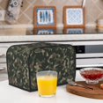 thumbnail image 5 of Toaster Cover 4 Slice Camouflage Dustproof Bread Maker Cover Fingerprint Bakeware Protection Wide Slot Toaster Bag Reusable Kitchen Small Appliance Cover TC278, 5 of 5