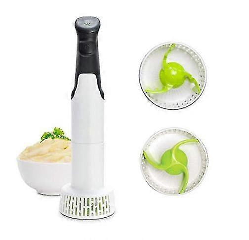 Electric Potato Masher, Hand Blender Vegetable Chopper 3-in-1 Set Multiple Puree And Blender Immersion Blending Tool For Perfect Mixing And Pureeing