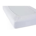 thumbnail image 3 of Draps-housses élastiques compacts Foundations SafeFit, paquet de 12 (blancs), 3 of 6
