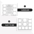 thumbnail image 3 of Miangastore 2 Pcs Ring Measuring Card Board Ring Jewelry Cardboard Sheets Jewelry Rings Measure Tool Ring Sizer Measuring Ruler Ring Measuring Gauge Ring Size Tools Usa Rings Size, 3 of 8