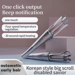 Courgeur automatique des cheveux avec 4 Réglages de température, Fer professionnel de curling auto-rotation avec design anti-angle intelligent & Minuterie, pour rapide, sans effort Salon-Qualité Waves à la maison