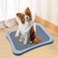 thumbnail image 3 of lionlar Dog Toilet Pee Pad Removable with Urinary Column Keep Clean Washable Puppy Potty Cyan, 3 of 9