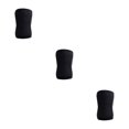 thumbnail image 3 of Ruiboury 1/2/3/5 Non-skid Knee Sleeves Weightlifting Lightweight And Fashionable Support Model A black XL 3PCS, 3 of 6