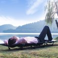thumbnail image 2 of Portable Foldable Camping Cot Single Person Outdoor Folding Bed 330LB Bearing Weight Compact for Outdoor Hiking Backpacking Picnic Camping, 2 of 7