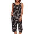 thumbnail image 2 of Baikeli Free with Promo Codes Two Piece Outfits for Women Plus Size Suits Striped Tops Drawstring Waist Pants Jogger Sets with Pockets 2 Piece Sets for Women, 2 of 7