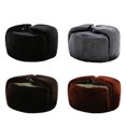 thumbnail image 4 of mmirethe Cotton Versatile And Trendy Winter Cap For Various Occasions Easy To Warm In Winter Winter Hat Hats black, 4 of 6