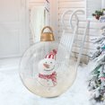 thumbnail image 4 of UsTZtai Large Inflatable Christmas Yard Decorations, Outdoor Holiday Inflatable Decor with Bright LED Lights, Christmas Inflatable Decorations for Garden Front Yard, 4 of 5