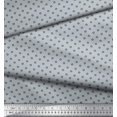 thumbnail image 2 of Soimoi Polyester Crepe Fabric Geometric Small Print Fabric by Yard 52 Inch Wide, 2 of 3