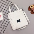 thumbnail image 2 of Sac à Bandoulière pour Femmes Mode Toile Grande Capacité Sac Fourre-Tout Sac Messager, 2 of 7