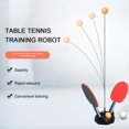 thumbnail image 2 of Portable Table Tennis Trainer Set, Exercise Physical Coordination With Elastic Soft Shaft For Unrestricted Practice, 2 of 8