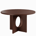 thumbnail image 4 of AKDSteel 47" Round Dining Table For 4–6, Space-Saving Kitchen Table With Sturdy Pedestal Base For Dining Room Or Apartment, 4 of 4