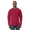 thumbnail image 1 of Jerzees T-Shirt à Manches Longues pour Hommes DRI-POWER Active, m, Cyber Rose, 1 of 1