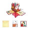 thumbnail image 2 of EGNMCR Christmas Decorations, Christmas Gifts Christmas Card Up Christmas Tree With Lights And Music Greeting Card Christmas Tree Up Christmas Card LED Light Christmas Card Greeting cards, 2 of 5